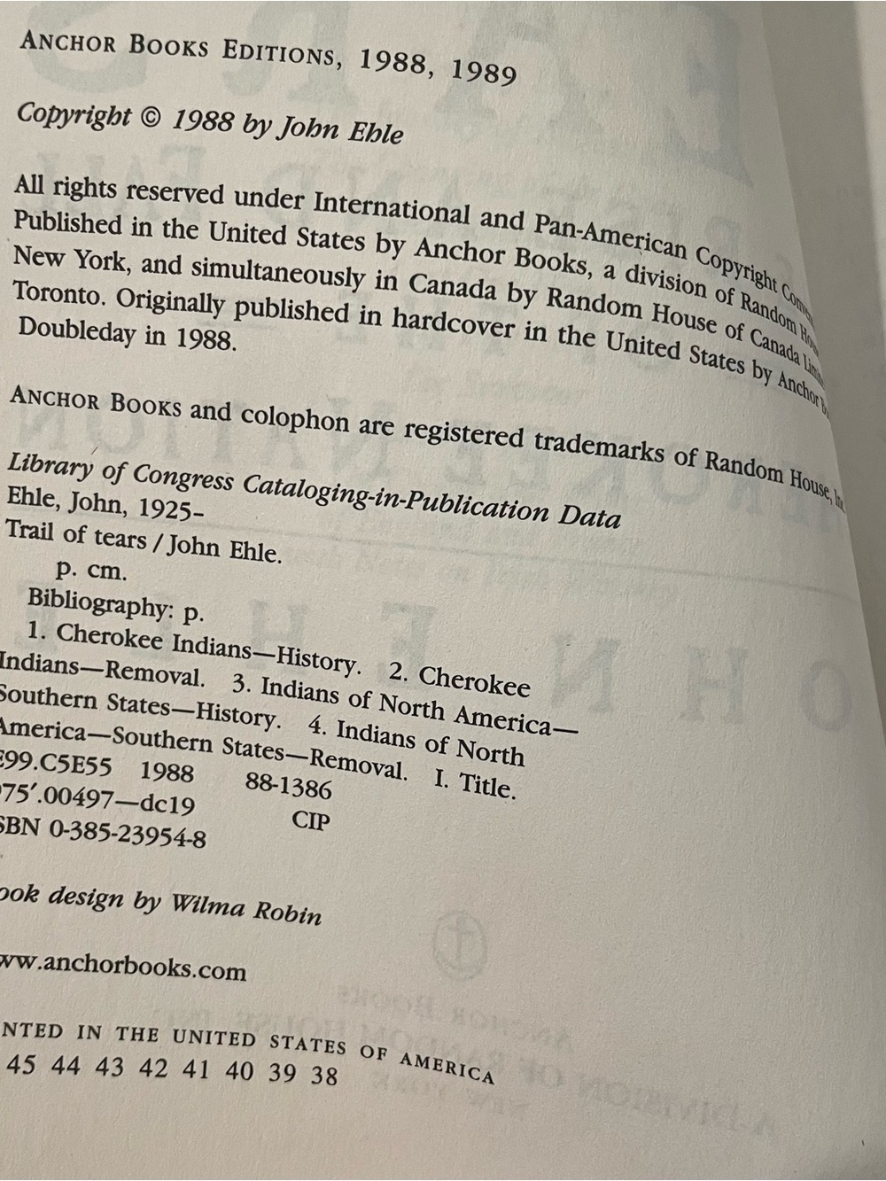 Trail of Tears The Rise & Fall of the Cherokee Nation John Ehle Paperback & DVD - Picture 14 of 14